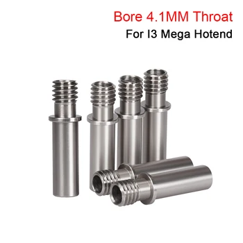

Bore 4.1MM Heat Break For I3 Mega Hotend V5 Throat J-head Extruder Heater Block For Anycubic I3 Mega Upgrade 3D Printer Parts