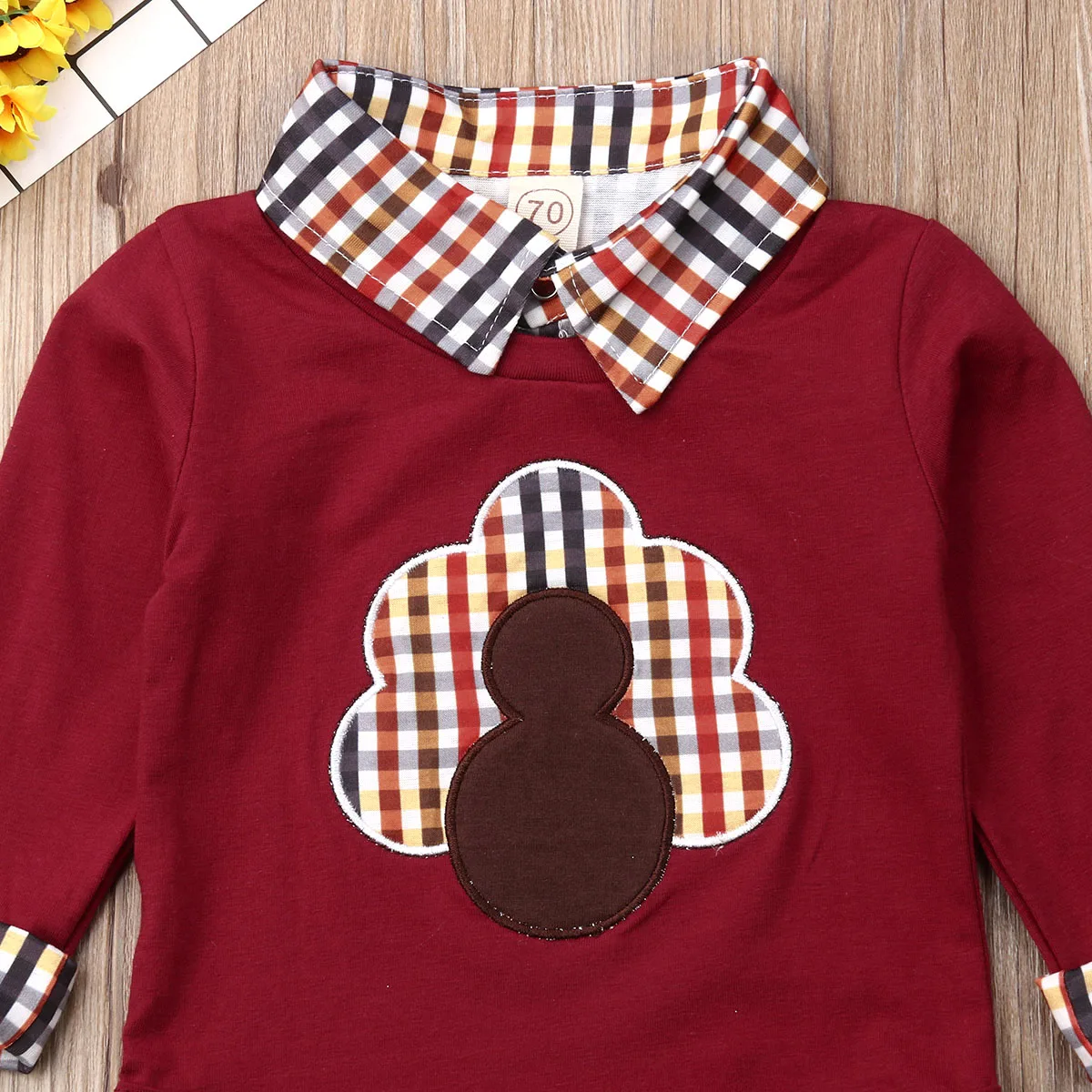 Джентльменский комбинезон на День Благодарения для маленьких мальчиков; комбинезон; Одежда для новорожденных; комплект из Турции