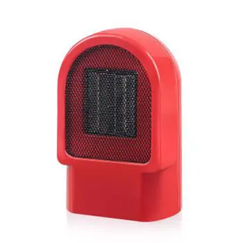 

Personal Electric Mini Heaters Fan Portable Desktop Winter Warmer Ceramic Small Heaters for Home Office 500W