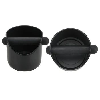 

Espresso Grounds Container Coffee Grind Knock Box Household Coffee Tools Anti Slip Coffee Grind Dump Bin Cafe Accessories