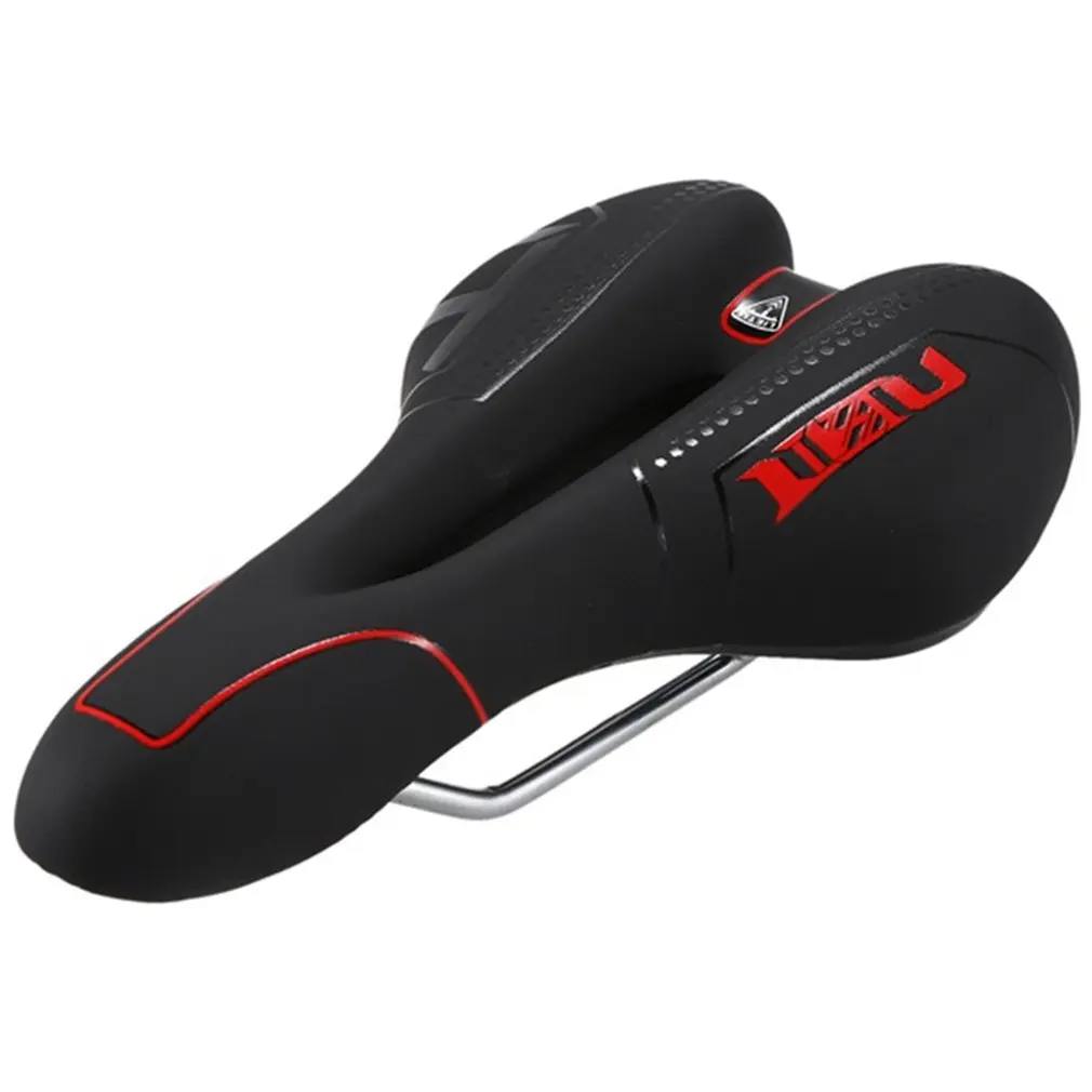 Bicycle Saddle Breathable Hollow Out MTB Road Bike Soft Seat Pain-Relief Thicken Comfortable Shockproof Cushion | Спорт и