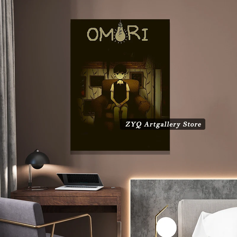 Постер Omori с изображением игры аниме домашний декор настенные картины украшения