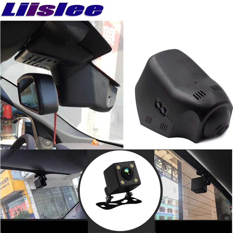LiisLee Car Record WiFi DVR видеорегистратор для Jaguar XJ L X351 After Facelift 2015 ~ 2017 F TYPE X152 2013 2017|camera video