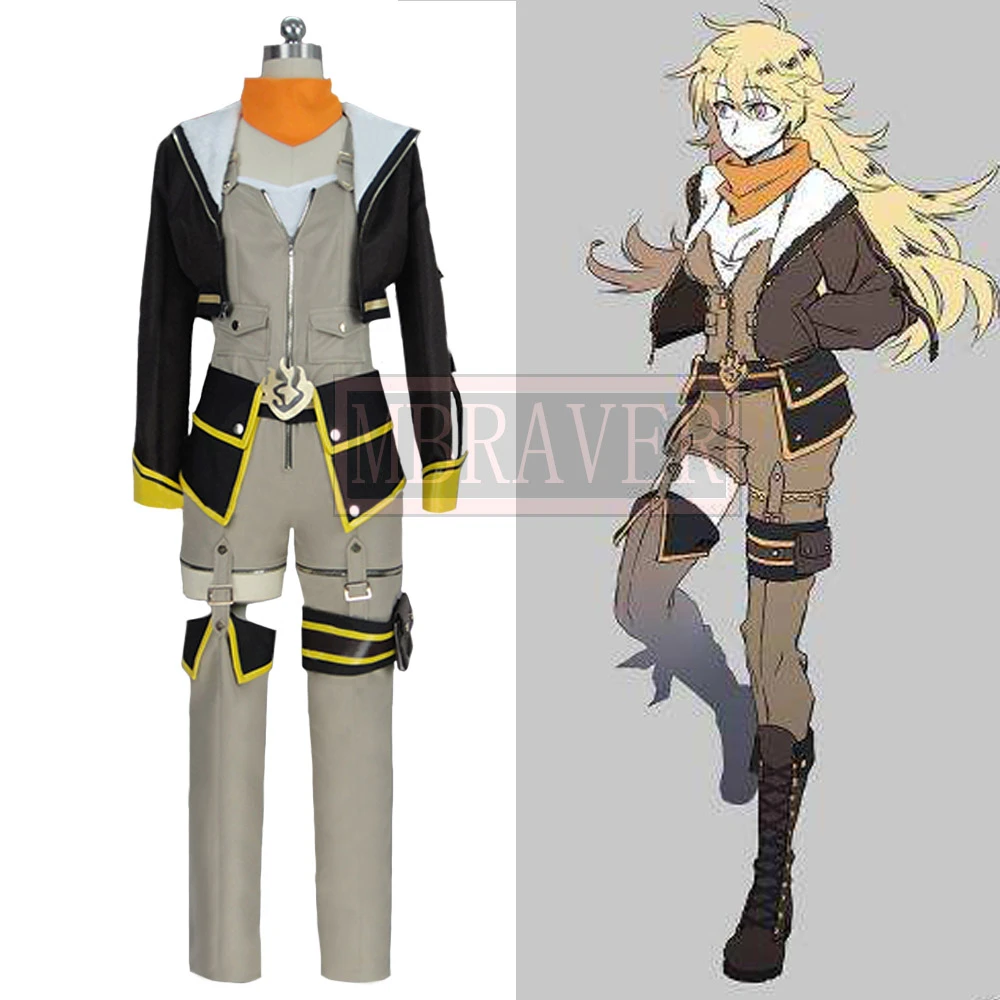 Yellow Trailer Yang Xiao Long Christmas Cosplay Costumes Uniform Halloween Custom Made Any Size Aliexpress Yellow Trailer Yang Xiao Long Christmas Cosplay Costumes Uniform Halloween Custom Made Any Size Aliexpress