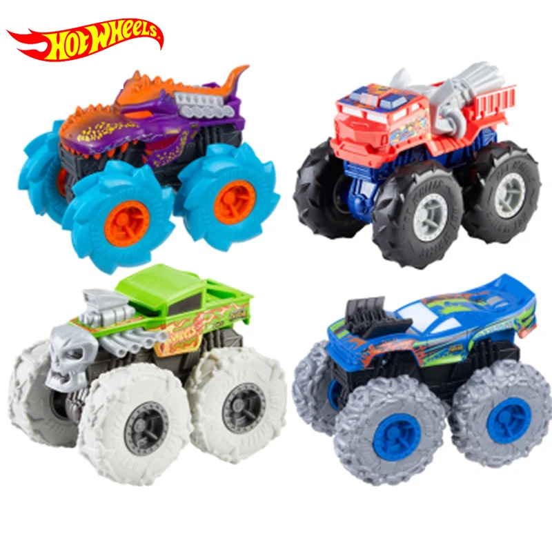 New Hotwheels Car Toys Diecast 1/43 Kids Toys for Children Hot Wheels Monster Truck for Boys Birthday Presents