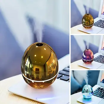 

Mirror Cover Ultrasonic Egg Humidifier USB Egg Shape Aroma Fresher Purifier For Car Oil Office Essential Air Diffuser Home U9Z7