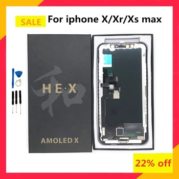 

JK GX ZY Pantalla OLED Incell LCD Display For iPhone X XS LCD Display Touch Screen Digitizer Assembly For iPhoneX 11 XSMax XR