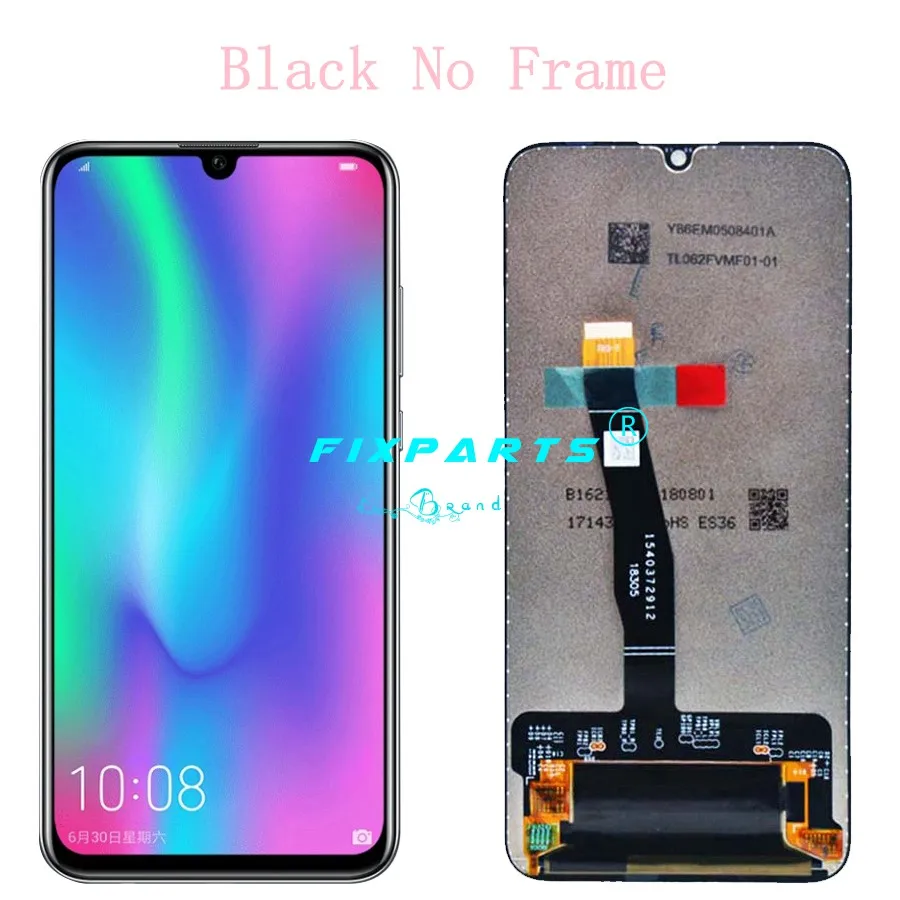 Оригинальный дисплей для Huawei Honor 10 Lite ЖК HRY LX1 сенсорный экран дигитайзер LX2 L21 HUAWEI