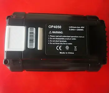 

40V lawn mower lithium ion battery 5000mah 6000mah for Ryobi OP4026A OP4050 power tool battery(Any type)