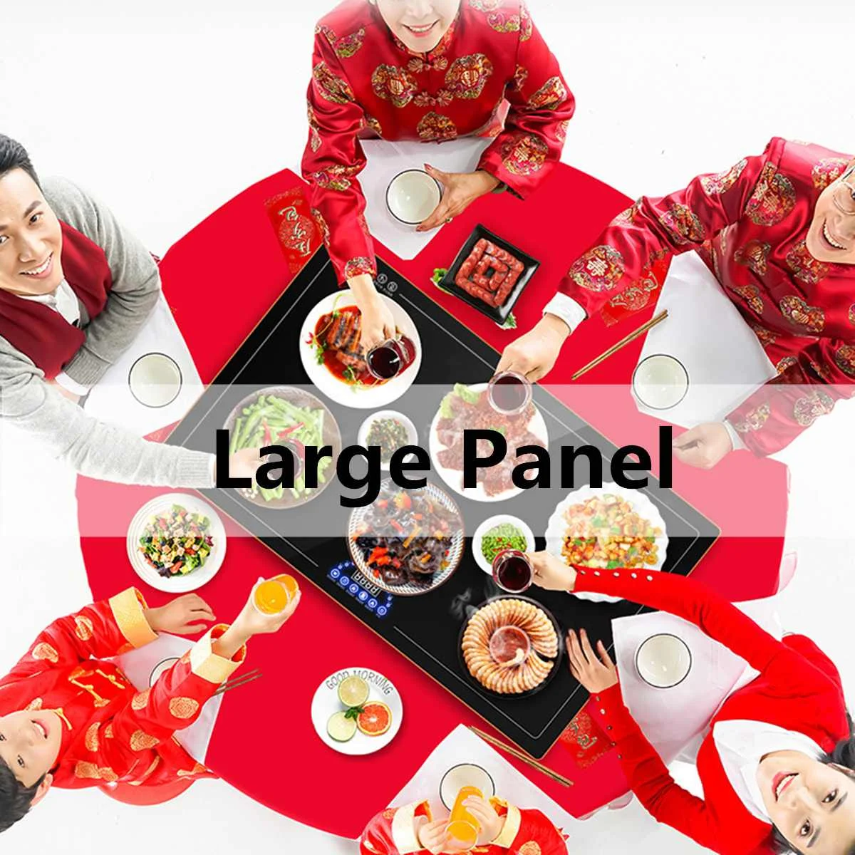 

Household Multi-functional Hot Meals Insulation Board Dish Warm Machine Heating Board Intelligent Heating Food Hot Food Table