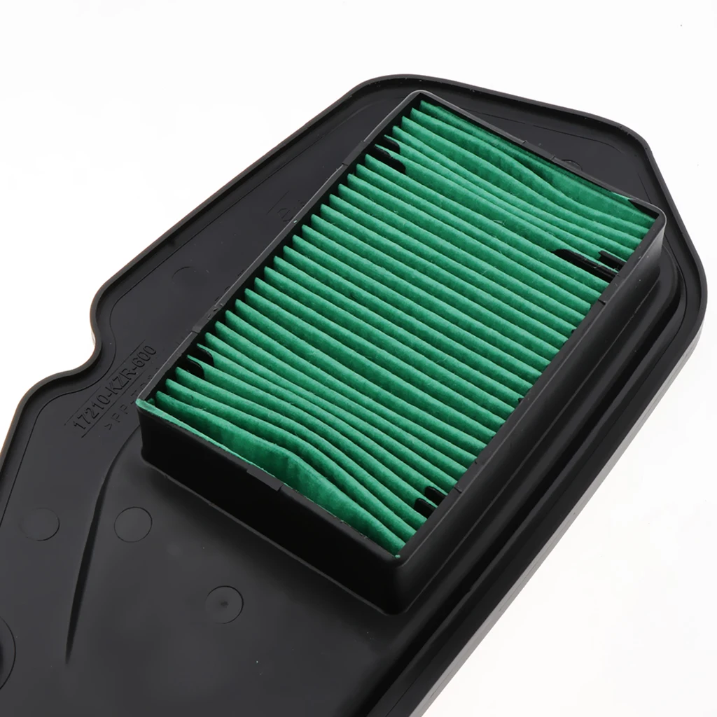 2pcs Repair Part for Honda PCX 150 Motorcycle Accessories Air Cleaner Replacement Filter Element, Yellow+Green