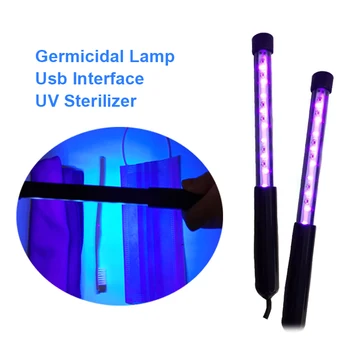 

3/5W Handheld Sterilizer Lamp Portable Travel Home Car Disinfection Light Portable Handheld Disinfection Lamp Home SanitizerWand