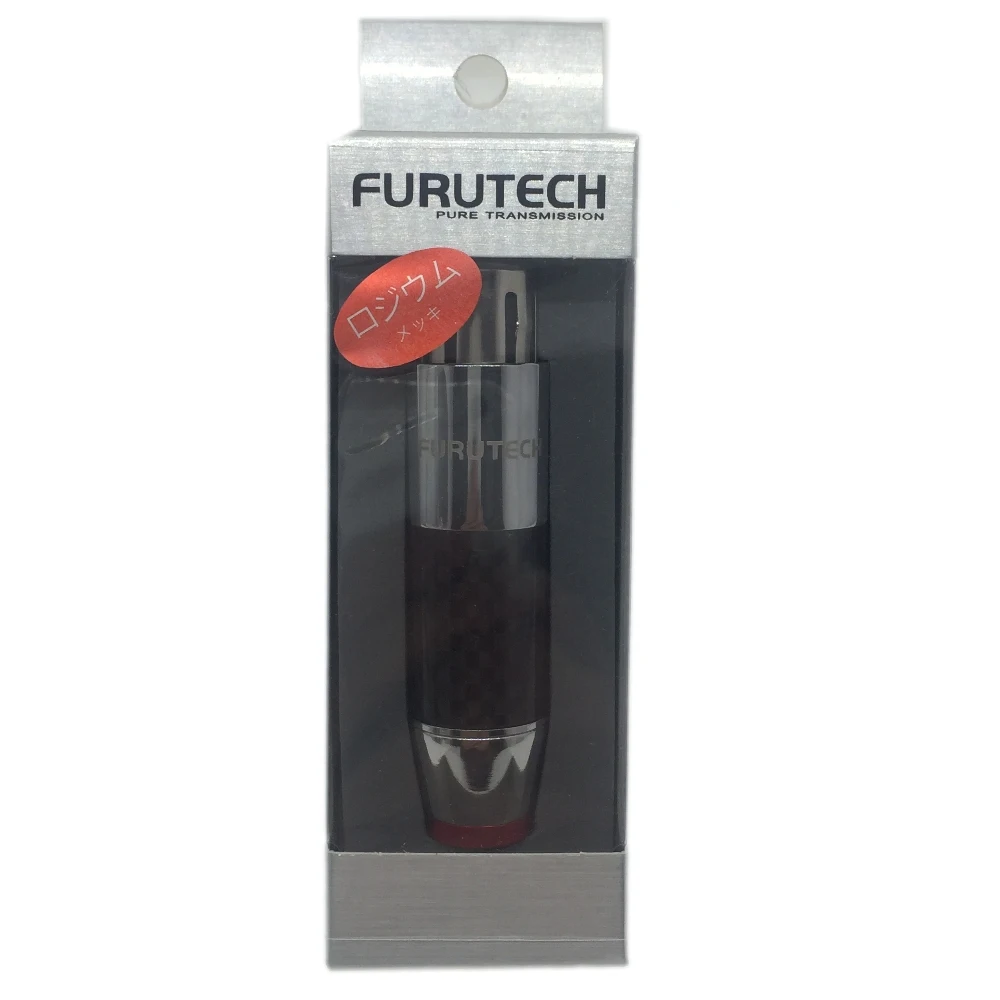 Red Female Furutech CF-601M(R) CF-602F(R) родиевое покрытие XLR разъем из углеродного волокна - Цвет: Red Female