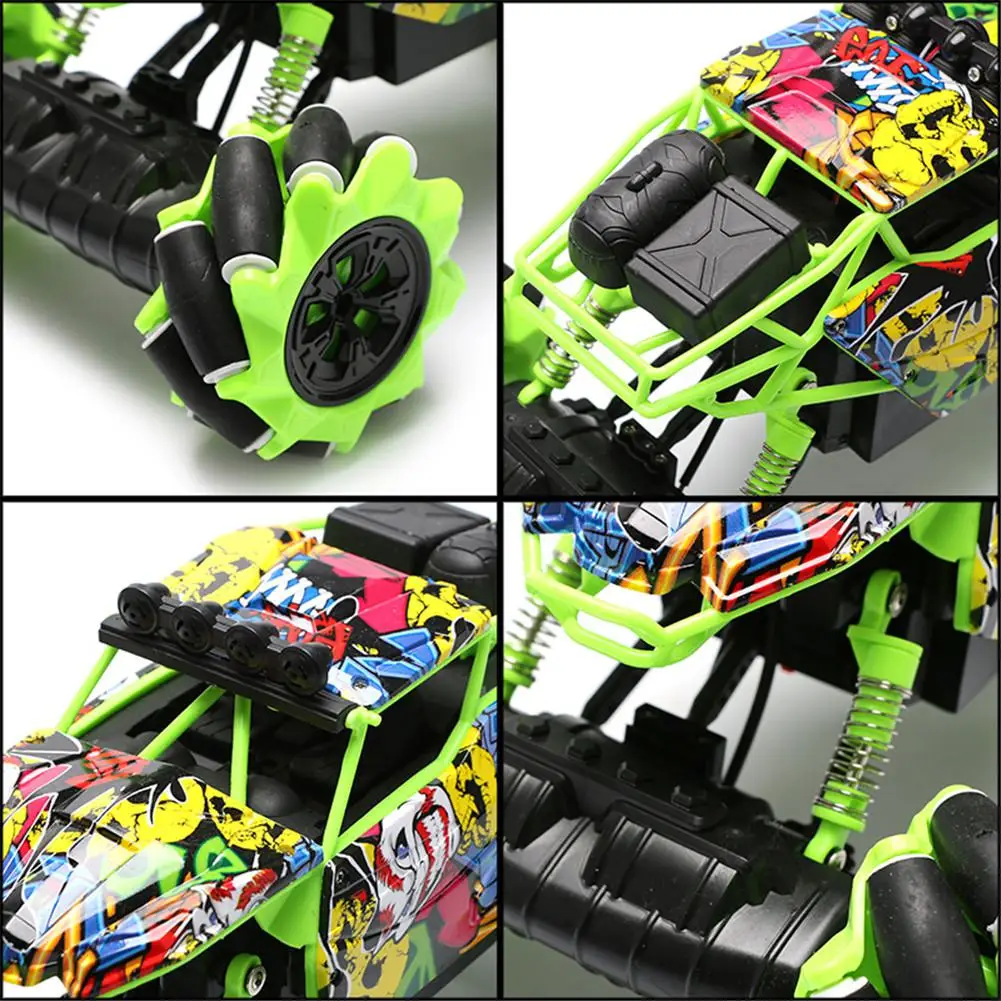 1:14 4WD RC трюк автомобиль 2 4G радиоуправляемые автомобили светильник музыка дети