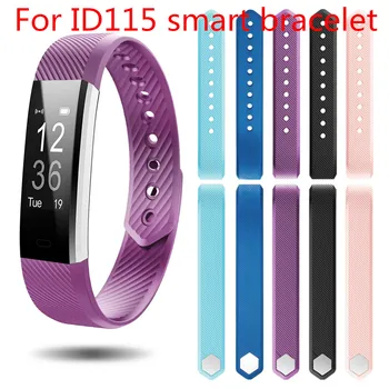 

Multicolor Wrist Band Strap Replacement Silicone Smart Watch Bracelet Watchband for ID115 Pedometer Belt Smart Watch Accessories