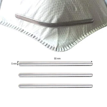 

200pcs Nose Bridge Strips Practical Simple Mask Aluminum Strip for Outdoor Outside Home