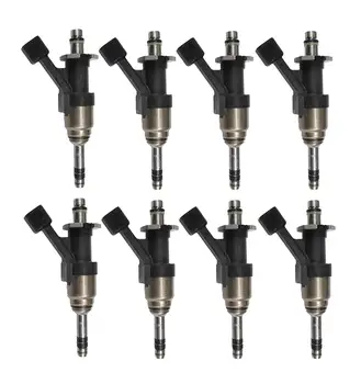 

Set Of 8 Fuel Injector Nozzles For CHEVROLET SILVERADO 1500 2014 4.3L V6 2014 5.3L V8 2014 6.2L V8 12668390