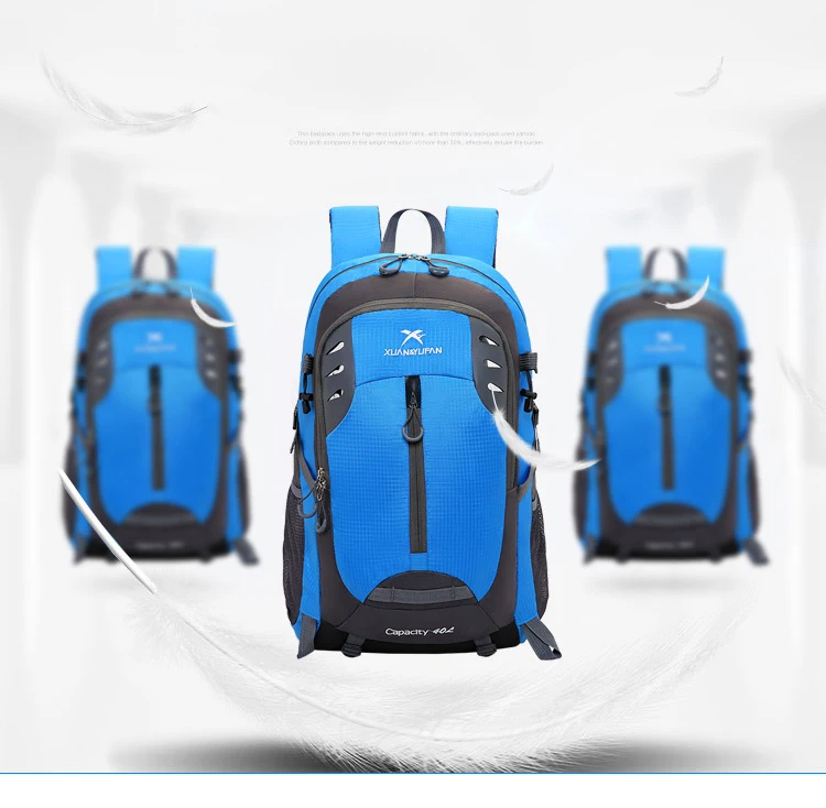 40L, мужские, женские, софтбэк сумки, для улицы, для путешествий, рюкзак, унисекс, для треккинга, альпинизма, водонепроницаемые, походные рюкзаки для мужчин