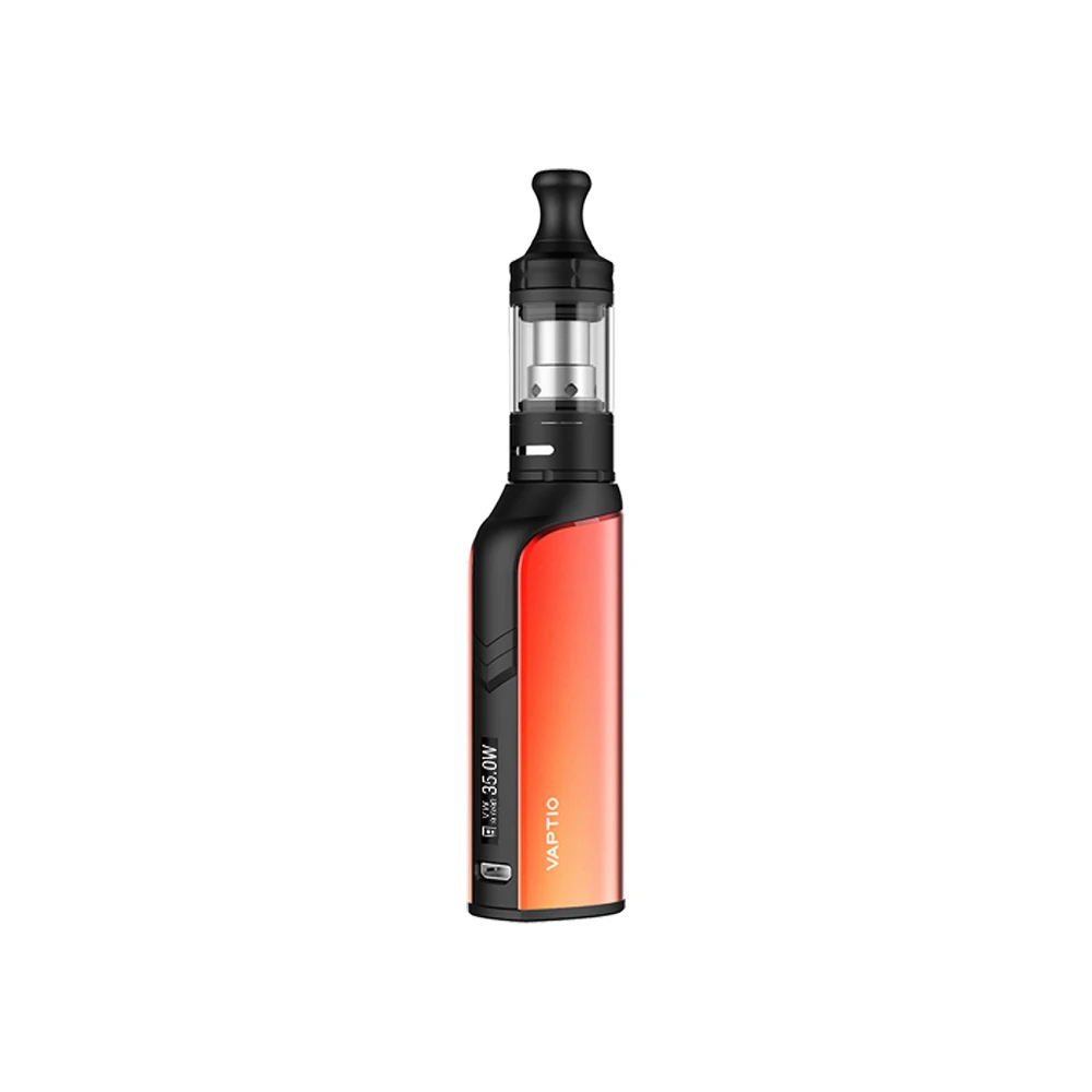 Orange Vape комплект VAPTIO COSMO PLUS комплект с 2,0/4,0 мл атомайзером и встроенной батареей 1500 мАч электронная сигарета испаритель - Цвет: Orange