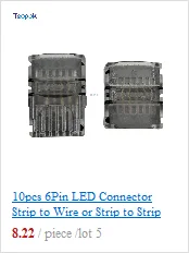 Разъем для светодиодной ленты 6pin 12 мм L форма/T Форма/X форма Сварка Разъем для RGB CCT полосы 6 контактный разъем 10 шт./лот
