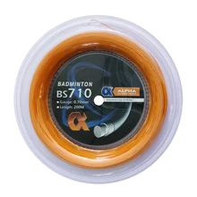 Alpha Badminton Stringing 200m Reels Badminton Machines Strength Gym Training String 24-28lbs Bs710 Badminton Net