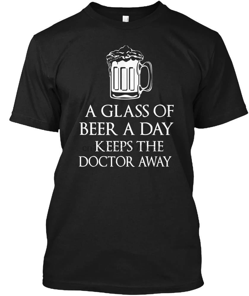 Men T Shirt A GLASS OF BEER DAY Women T-Shirt | Мужская одежда