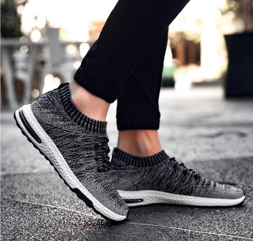 Mens knit casual shoes Clearance