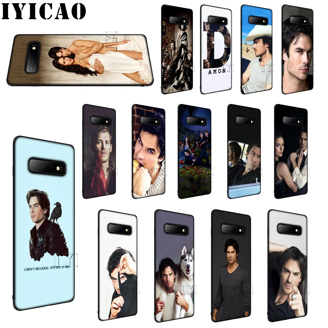 IYICAO Vampire Diaries Ian Somerhalder Soft Silicone Case for Samsung A3 A5 A6 Plus A7 A8 A9 J6 Phone Cover | Мобильные телефоны и