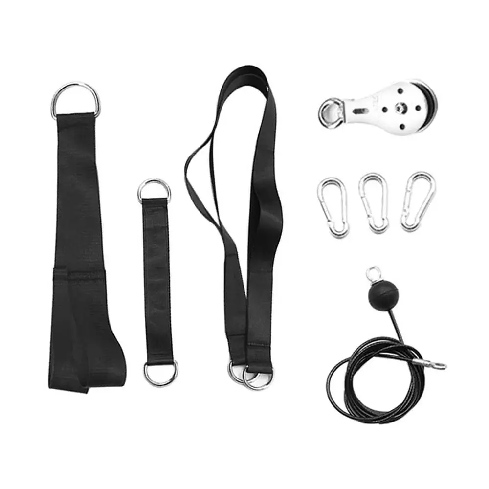 Фитнес шкив система Tricep вытяжное крепление Натяжной рычаг устройство практичный