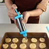 Stainless Steel Cookie Decorating Gun Sets Biscuit Press Maker Cream DIY Pastry Syringe Extruder Nozzles Kitchen Baking Tools ► Photo 1/6