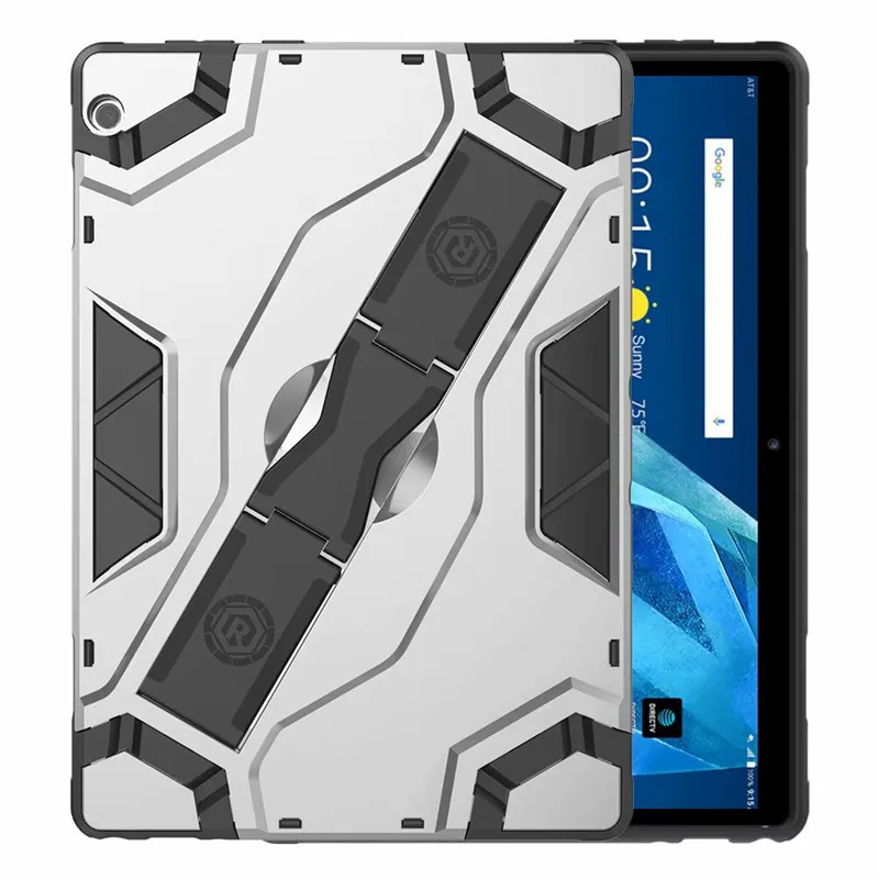 Чехол для lenovo Tab M10 X605, модный силиконовый+ жесткий чехол с подставкой для lenovo tab M10 TB-X605 10,1"