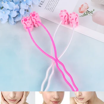 

Acrylic Plum-shaped Roller Massager Anti Wrinkle Face Slimmer Massage Massager Roller Facial Slim Up Beauty Care Tool