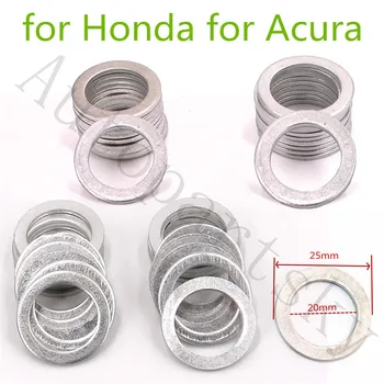 

100pcs Transmission Oil Drain Plug Crush Washer Gaskets 94109-20000 For Honda Accord Civic Odyssey Passport for Acura 941092000