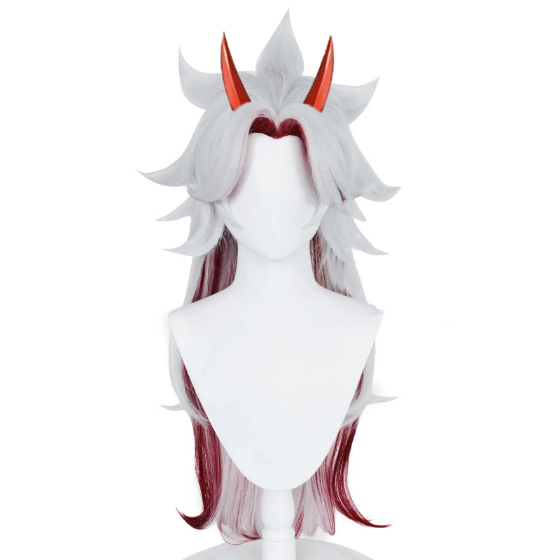 

Atataki Itto Cosplay Wig Game Genshin Impact Arataki Itto Cosplay 80cm Heat Resistant Synthetic Hair Peluca Anime Wigs