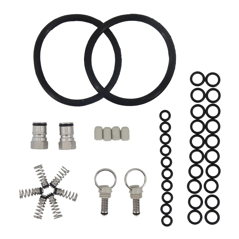 Kit Guarnizioni In Silicone Per Fusti Cornelius/Corny, 5 Pezzi: O-ring Per Coperchio, Pali E Tubo, Con Attrezzo Rimuovi Anelli