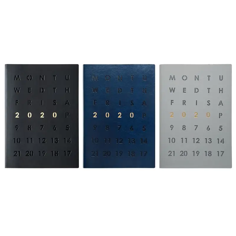 

Agenda 2020 Planner A5 Daily Notebook Organizer Mini Business Travel Notepad