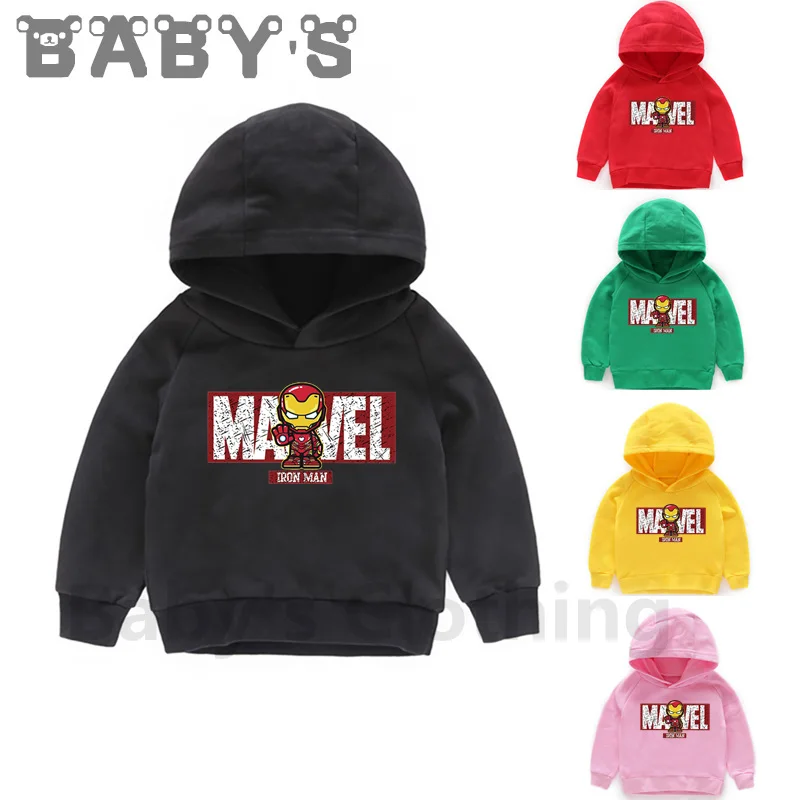 iron man hoodie toddler