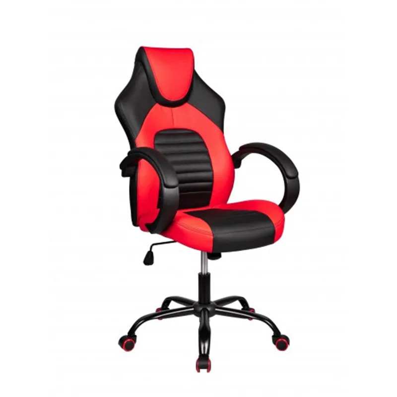 Высококачественное компьютерное игровое кресло эргономичное офисное кресло с высокой спинкой из искусственной кожи нейлоновое регулируемое сиденье-игрушка(склад США