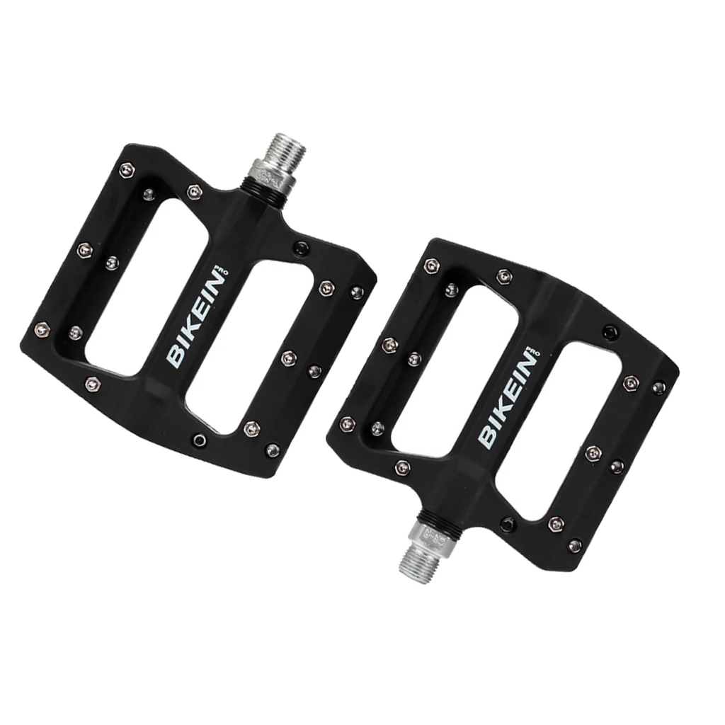 Mountain Bike Pedals - Cycling Sealed Bearing Treadle - Road Mountain MTB Bicycle Pedal Clips Flat Platform