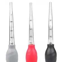 Горячая курица индейка Baster силиконовая лампа с чистящей щеткой птицы маринад инжектор барбекю ароматизатор шприц сок Кухонные инструменты