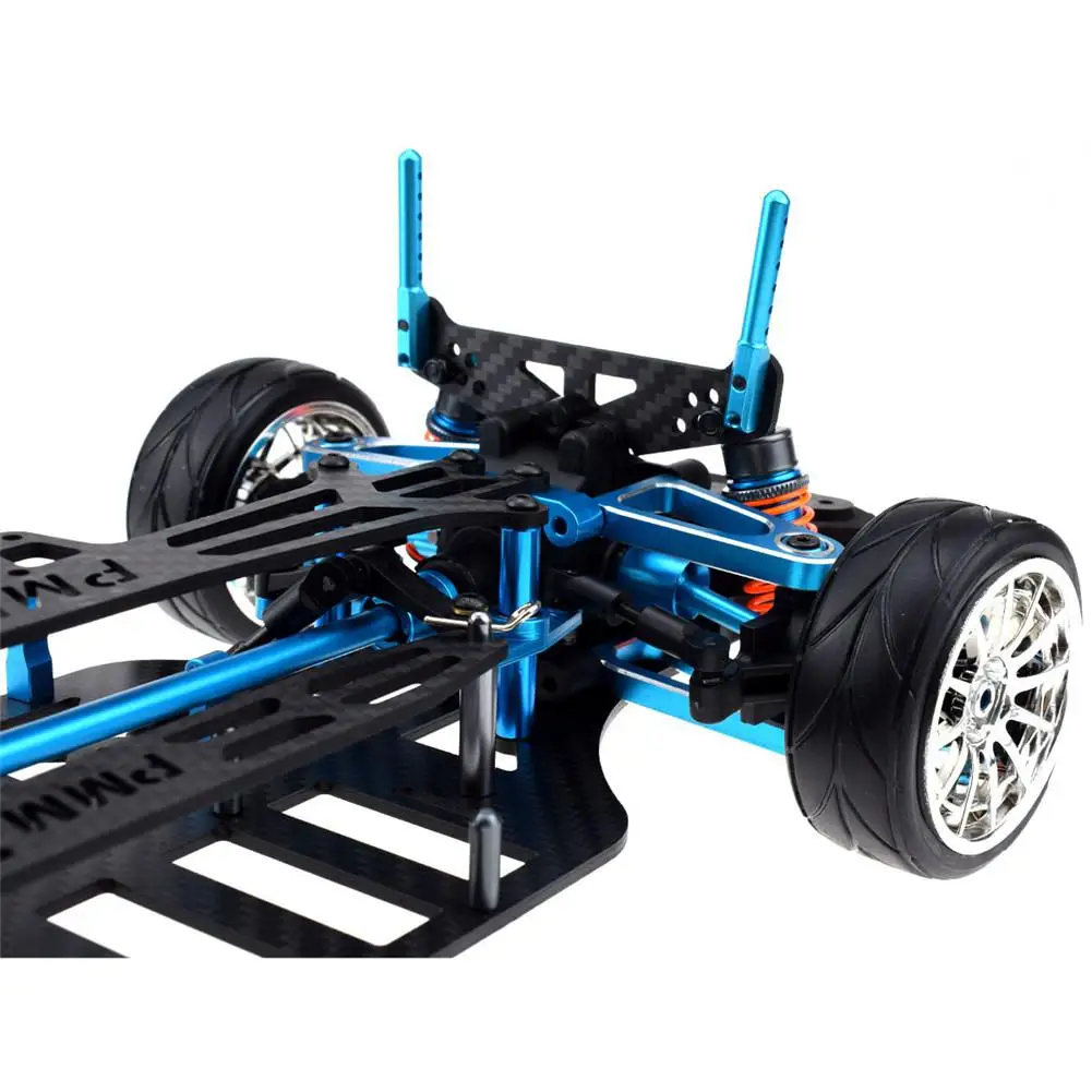 Алюминиевый сплав и карбоновый вал приводной 1/10 4Wd Touring Car Frame Kit для Tamiya Tt01 Tt01E Car