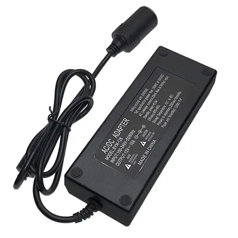 Acアダプタdc 100 240v 12v 10aに電源アダプタ車のシガーライター変換インバータ2v 12 12vライターeuや米国プラグ ラップトップアダプター Aliexpress