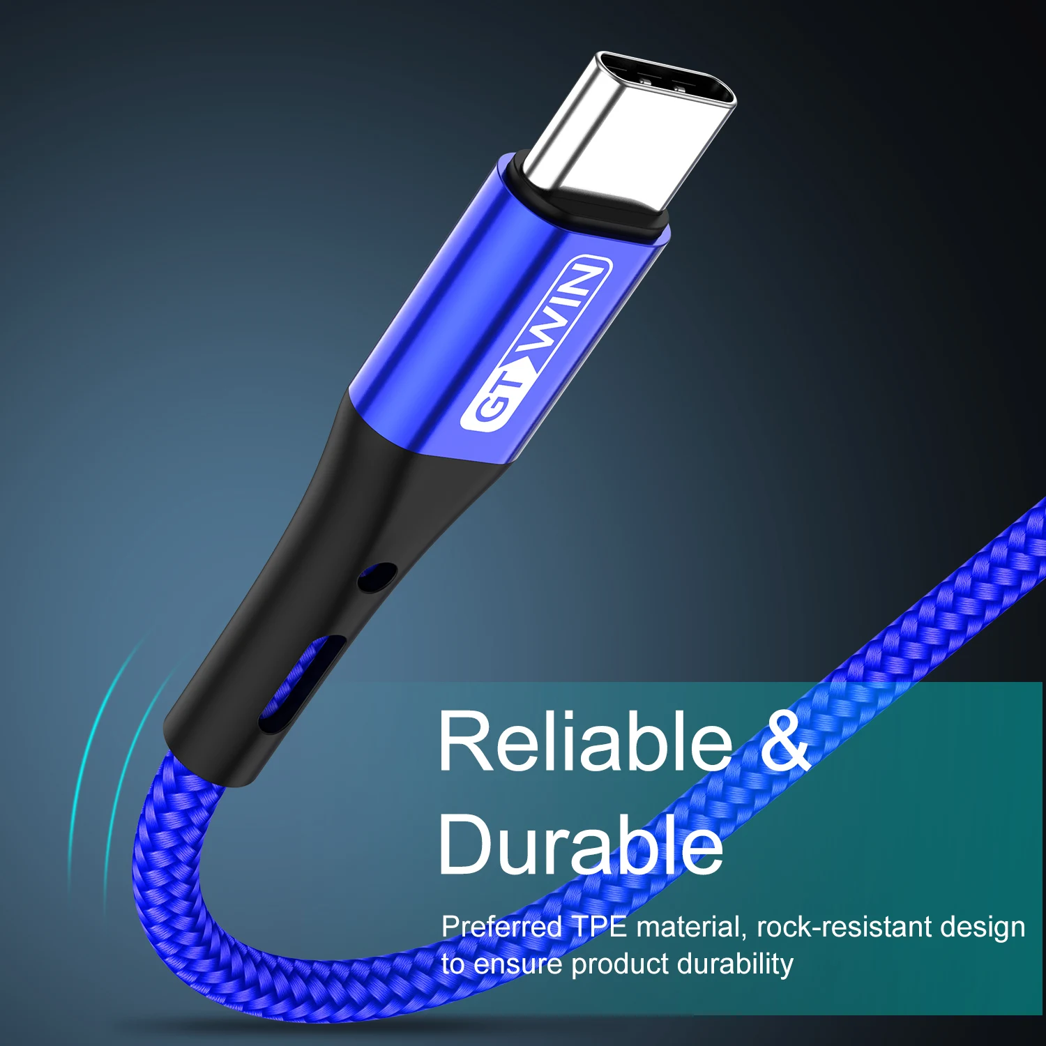 GTWIN 60 Вт USB Type C к кабель для быстрой зарядки PD c передачи данных Samsung Xiaomi Redmi Huawei