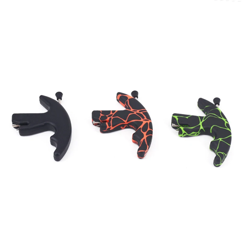 

Free Shipping High Plastic Thumb Archery Release Compound Bow Hunting Shooting Accessories Coloful Outdoor Archery Release