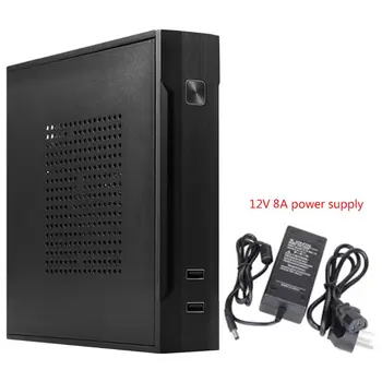 QX01 Mini ITX Computer Case Usb2.0 2.5 Inch Hdd SSD Gaming PC Desktop Chassis Dropshipping 1