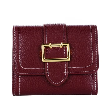 

LKEEP Mini Wallet Women PU Leather Wallets Fashion Hasp Short Wallet Female Small Woman Wallets And Purses