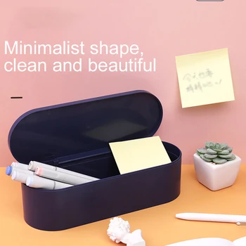 

Makeup Storage Box With Lid Desktop Organizer Bedroom Dresser Drawers Stackable Cosmetic Lip Gloss Bathroom Lipstick Brushes