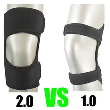 2,0 Поддержка наколенников дышащие Нескользящие подъемные боли для колена силовой пружинный стабилизатор силы наколенник 1 пара