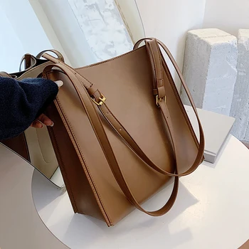 

Small PU Leather Shoulder Bags For Women 2020 Women's Winter Simple Style Handbags Female Travel Branded Trending Hand Bag