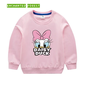 Girls Sweatshirts spring and autumn new baby long-sleeved 100% cotton o-neck sweater children clothes girl sweater kid tops 1